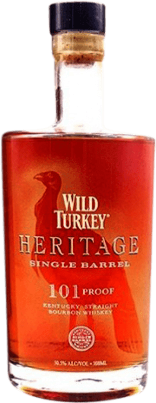 614,95 € | Виски Бурбон Wild Turkey Heritage Соединенные Штаты 70 cl