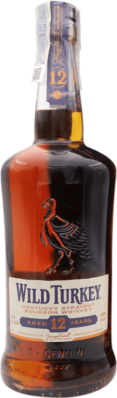 159,95 € Free Shipping | Bourbon Whisky Wild Turkey 12 Years