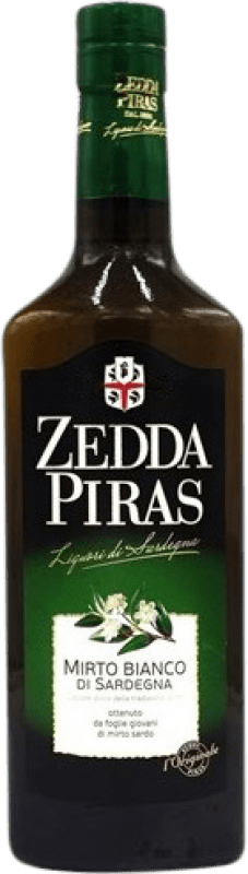 Envío gratis | Licores Zedda Piras Mirto di Sardegna Blanco Italia 70 cl