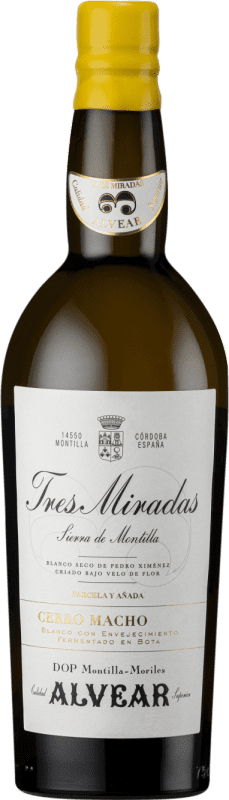 送料無料 | 白ワイン Alvear Tres Miradas Parcelas Cerro Macho D.O. Montilla-Moriles アンダルシア スペイン Pedro Ximénez 75 cl