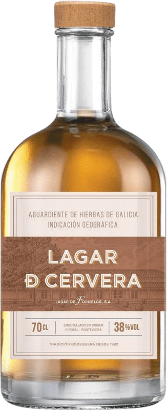 Free Shipping | Herbal liqueur Lagar de Cervera Galicia Spain Albariño 70 cl