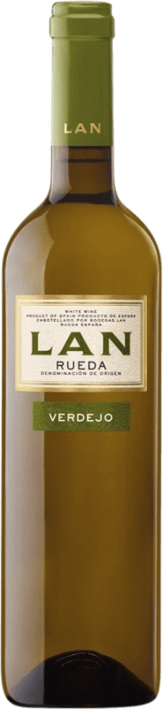 6,95 € Envío gratis | Vino Blanco Lan D.O. Rueda