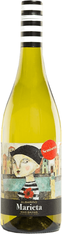 38,95 € 免费送货 | 白酒 Martín Códax Marieta 半干半甜 D.O. Rías Baixas 瓶子 Magnum 1,5 L