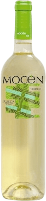 Spedizione Gratuita | Vino bianco Mocén Mocén D.O. Rueda Castilla y León Spagna Verdejo Bottiglia Magnum 1,5 L