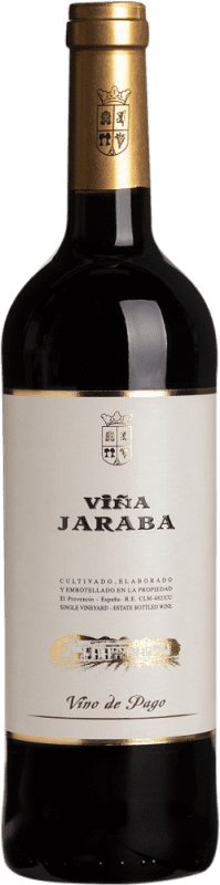 Бесплатная доставка | Красное вино Pago de la Jaraba Viña Jaraba Кастилья-Ла-Манча Испания Tempranillo, Merlot, Cabernet Sauvignon 75 cl