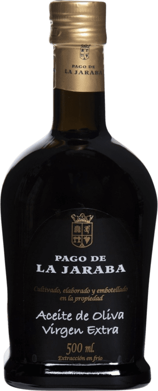 22,95 € Envío gratis | Aceite de Oliva Pago de la Jaraba AOVE Virgen Extra Botella Medium 50 cl