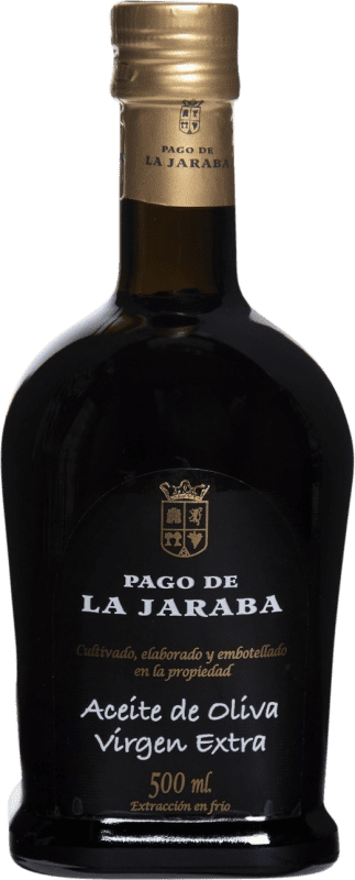 Envío gratis | Aceite de Oliva Pago de la Jaraba España Cornicabra Botella Medium 50 cl