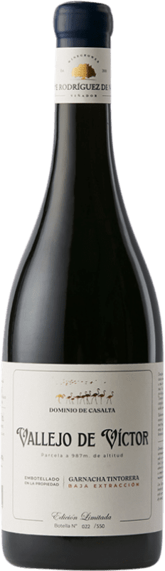 Free Shipping | Red wine Rodríguez de Vera Vallejo de Víctor Baja Extracción D.O. Almansa Castilla la Mancha Spain Grenache Tintorera 75 cl