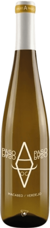 Free Shipping | White Wine Volver Paso a Paso Young I.G.P. Vino de la Tierra de Castilla Castilla la Mancha Spain Macabeo, Verdejo 75 cl