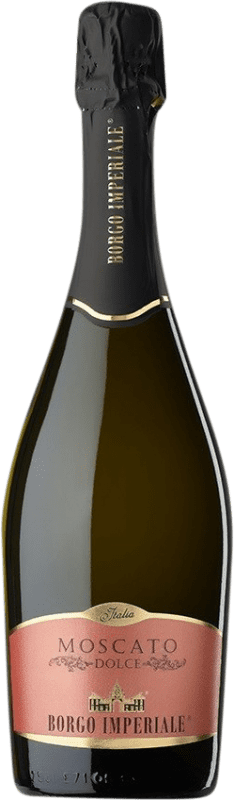 18,95 € 送料無料 | 白スパークリングワイン Borgo Imperiale D.O.C.G. Moscato d'Asti