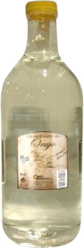 56,95 € Envio grátis | Aguardente Orujo Casas de Abril Blanco — Branco Garrafa Especial 3 L