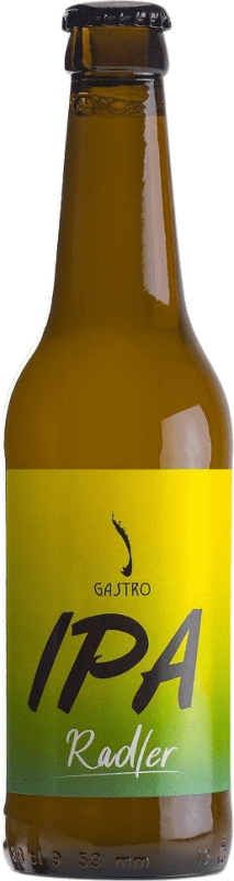 Free Shipping | Beer Gastro IPA — India Pale Ale, Radler Castilla la Mancha Spain Third-Liter Bottle 33 cl