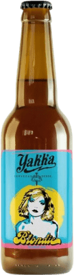 送料無料 | ビール Yakka Blondie カスティーリャ・ラ・マンチャ スペイン 1/3ボトル 33 cl