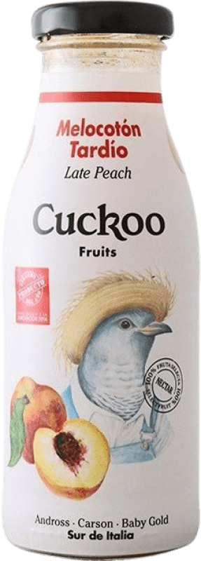 免费送货 | 饮料和搅拌机 Cuckoo Melocotón Tardío 西班牙 小瓶 25 cl 不含酒精