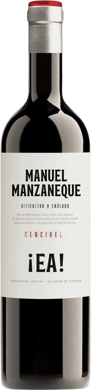 Бесплатная доставка | Красное вино EA Vinos by Manzaneque EA Viñas Viejas VV Старые лозы I.G.P. Vino de la Tierra de Castilla Кастилья-Ла-Манча Испания Tempranillo 75 cl