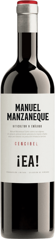 19,95 € Envío gratis | Vino tinto EA Vinos by Manzaneque EA Viñas Viejas I.G.P. Vino de la Tierra de Castilla