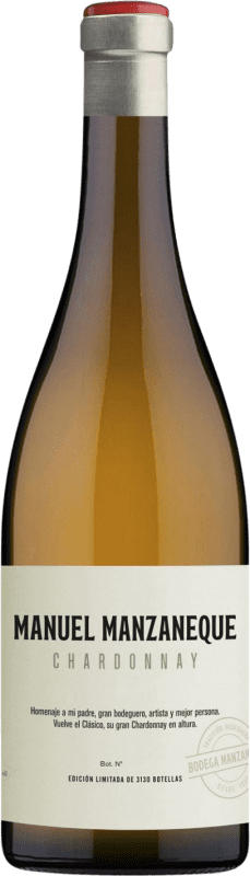 免费送货 | 白酒 EA Vinos by Manzaneque I.G.P. Vino de la Tierra de Castilla 卡斯蒂利亚 - 拉曼恰 西班牙 Chardonnay 75 cl