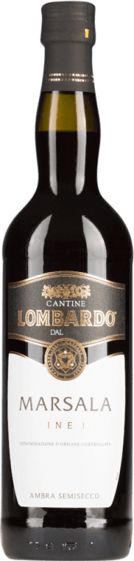 Free Shipping | Red wine Fratelli Lombardo Dry D.O.C. Marsala Sicily Italy Grillo, Inzolia 1 L