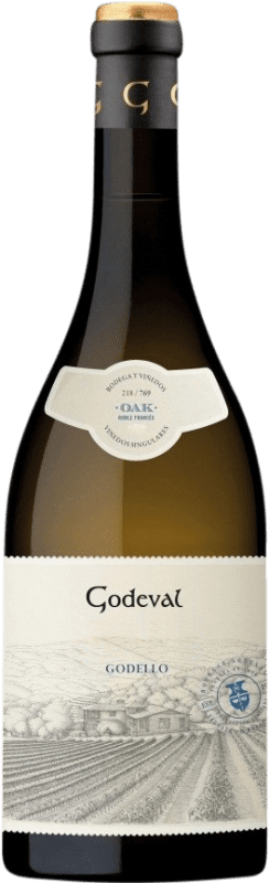 Envoi gratuit | Vin blanc Godeval 1986 1986 D.O. Valdeorras Galice Espagne Godello 75 cl