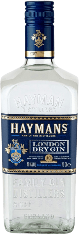 Envio grátis | Gin Gin Hayman's London Dry Reino Unido 70 cl Sem Álcool