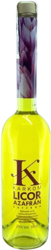 11,95 € | Джин Karkom Кастилья-Ла-Манча Испания Средняя бутылка 50 cl Azafrán — Шафран