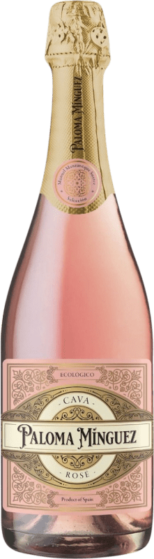 21,95 € 送料無料 | ロゼスパークリングワイン EA Vinos by Manzaneque Paloma Mínguez Rosé Brut D.O. Cava