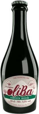 送料無料 | ビール Oliba Green Raíces スペイン 1/3ボトル 33 cl
