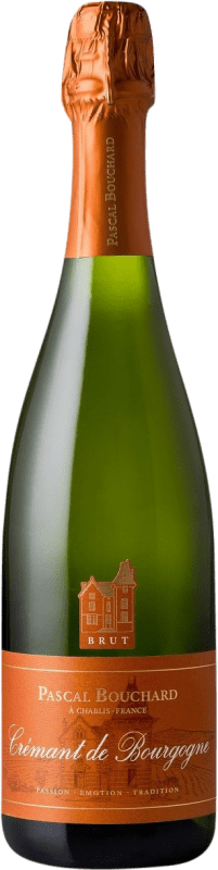 21,95 € | White Sparkling Wine Pascal Bouchard A.O.C. Crémant de Bourgogne Burgundy France Pinot Black, Chardonnay 75 cl
