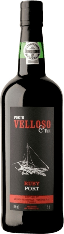 19,95 € Envio grátis | Vinho tinto Quinta do Noval Velloso & Tait Ruby I.G. Porto