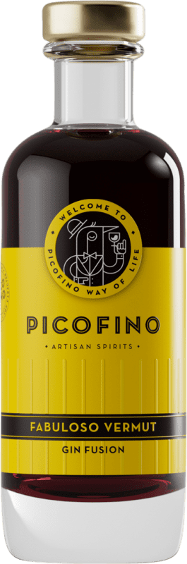 送料無料 | ベルモット Patito Ruso Picofino Gin Fusion アストゥリアス公国 スペイン 小型ボトル 20 cl