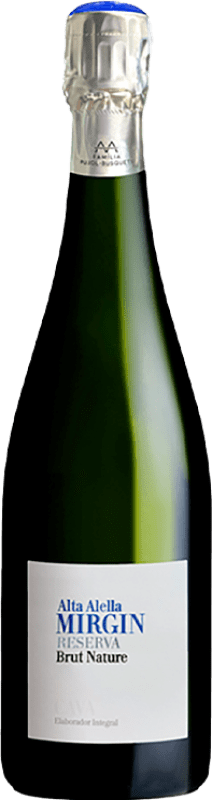 Spedizione Gratuita | Spumante Bianco Alta Alella AA Mirgin Guarda Superiore Riserva D.O. Cava Catalogna Spagna Macabeo, Parellada, Pansa 75 cl