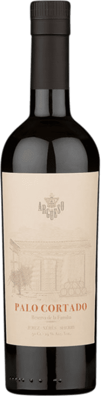 免费送货 | 红酒 Argüeso Palo Cortado 1822 D.O. Jerez-Xérès-Sherry 安达卢西亚 西班牙 Palomino Fino 瓶子 Medium 50 cl