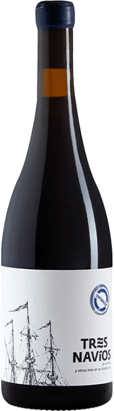 32,95 € | Red wine Barco del Corneta Tres Navíos D.O. Cigales Castilla y León Spain Tempranillo, Grenache, Bobal 75 cl