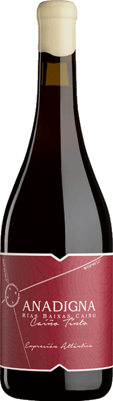 16,95 € | Red Wine Anadigna D.O. Rías Baixas Galicia Spain Caíño 75 cl