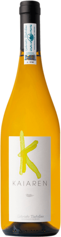 Envoi gratuit | Vin blanc K5 Kaiaren Aia Pays Basque Espagne Hondarribi Zuri 75 cl