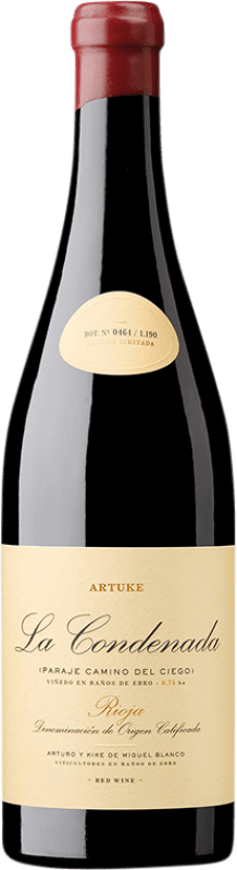 Envio grátis | Vinho tinto Artuke La Condenada Crianza D.O.Ca. Rioja La Rioja Espanha Tempranillo, Grenache, Graciano, Palomino Fino 75 cl