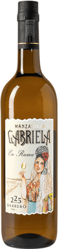 39,95 € Spedizione Gratuita | Vino Liquoroso Barrero Gabriela 225th Fino en Rama — Non Filtrato, Edición Especial Aniversario — Edizione Speciale Anniversario D.O. Manzanilla-Sanlúcar de Barrameda