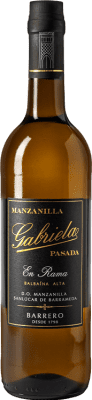 Barrero Gabriela Manzanilla Pasada en Rama Listán White Manzanilla-Sanlúcar de Barrameda 75 cl