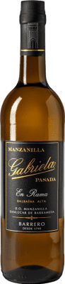 Barrero Gabriela Manzanilla Pasada en Rama Listán Blanc Manzanilla-Sanlúcar de Barrameda 75 cl