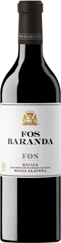 Бесплатная доставка | Красное вино Fos Baranda D.O.Ca. Rioja Ла-Риоха Испания Tempranillo — Темпранильо 75 cl