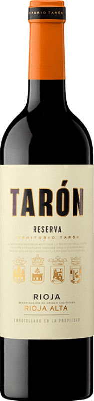 Free Shipping | Red wine Tarón Tinto Reserve D.O.Ca. Rioja The Rioja Spain Tempranillo, Mazuelo 75 cl