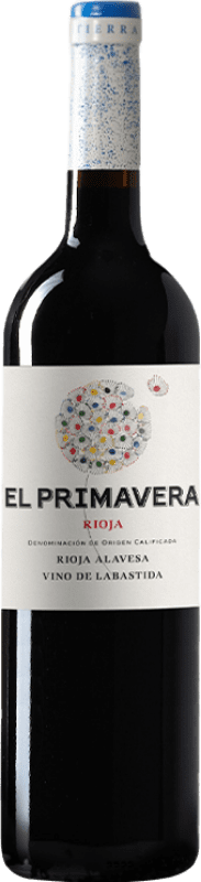 Free Shipping | Red wine Tierra El Primavera D.O.Ca. Rioja The Rioja Spain Tempranillo 75 cl