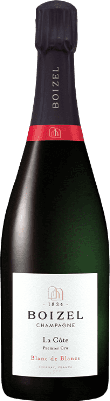 Бесплатная доставка | Белое игристое Boizel Blanc de Blancs Premier Cru A.O.C. Champagne шампанское Франция Chardonnay 75 cl