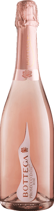 Envío gratis | Espumoso rosado Bottega Il Vino dei Poeti Rosé D.O.C. Prosecco Italia Pinot Negro, Glera 75 cl