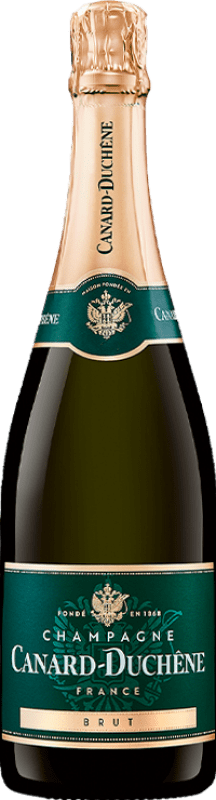 Бесплатная доставка | Белое игристое Canard Duchêne брют A.O.C. Champagne шампанское Франция Pinot Black, Chardonnay, Pinot Meunier 75 cl