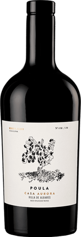 Kostenloser Versand | Rotwein Casa Aurora Poula Spanien Mencía, Grenache Tintorera, Bastardo, Godello, Palomino Fino, Doña Blanca 75 cl