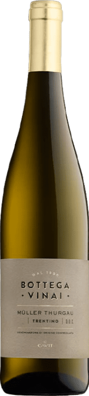 9,95 € Envio grátis | Vinho Branco Cavit Bottega Vinai D.O.C. Trentino
