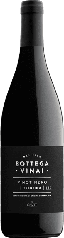 Бесплатная доставка | Красное вино Cavit Bottega Vinai D.O.C. Trentino Трентино Италия Pinot Black 75 cl