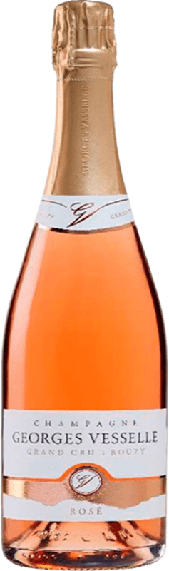 Envío gratis | Espumoso rosado Georges Vesselle Grand Cru Rosé Brut A.O.C. Champagne Champagne Francia Pinot Negro, Chardonnay 75 cl