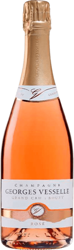Envoi gratuit | Vin Mousseux Rosé Georges Vesselle Grand Cru Rosé Brut A.O.C. Champagne Champagne France Pinot Noir, Chardonnay 75 cl